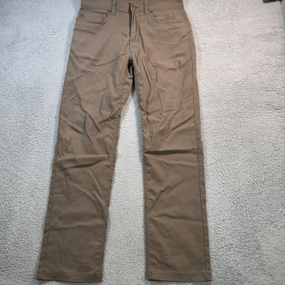 Prana Other - prAna Brion Slim Fit Pants Mens 32x31 Brown Stretch Hiking Outdoor
